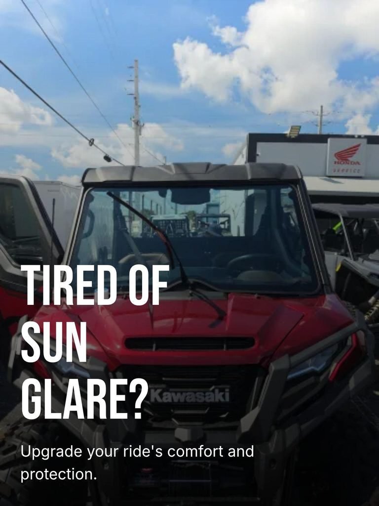 Polarizado cerámico en Miami — Hyper Ultra Ceramic Vehículo todoterreno bajo el sol antes de un servicio de polarizado cerámico en Miami